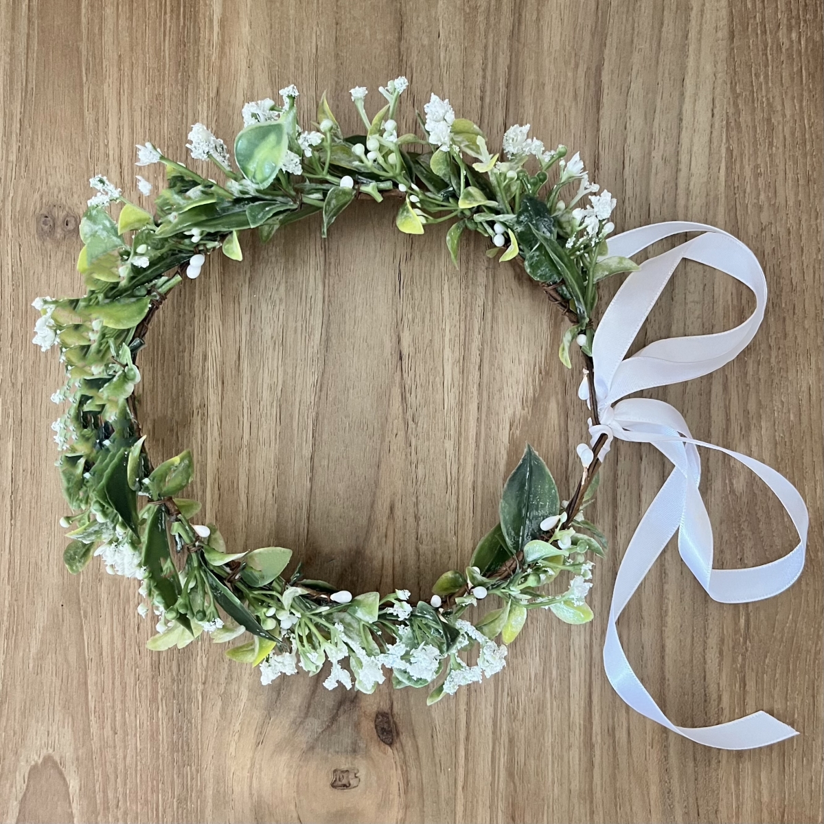 Couronne Fleurs Rouges Serre-Tête - Bohème Chic - Pour Mariage, Fête, Noël - Accessoire Photo