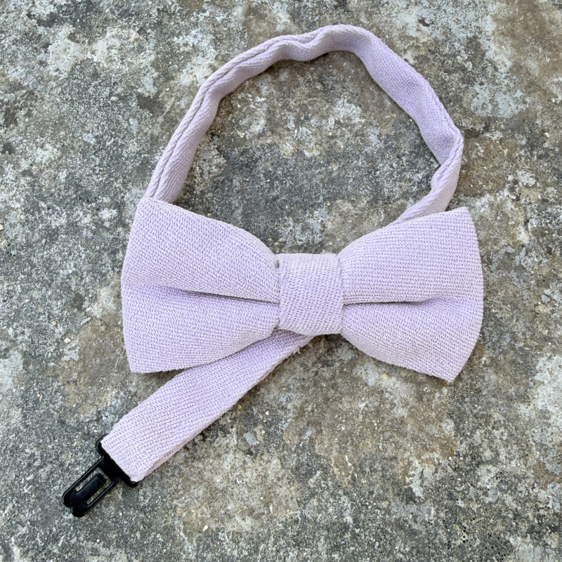 Noeud papillon couleur Lilas
