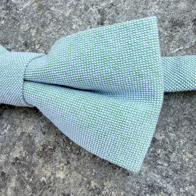 Noeud papillon pour garçon enfant vert clair pour mariage