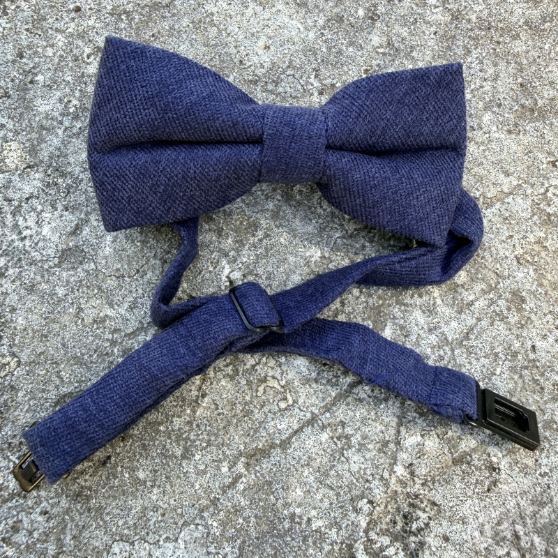 Noeud papillon couleur bleu nuit