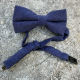 Noeud papillon couleur bleu nuit
