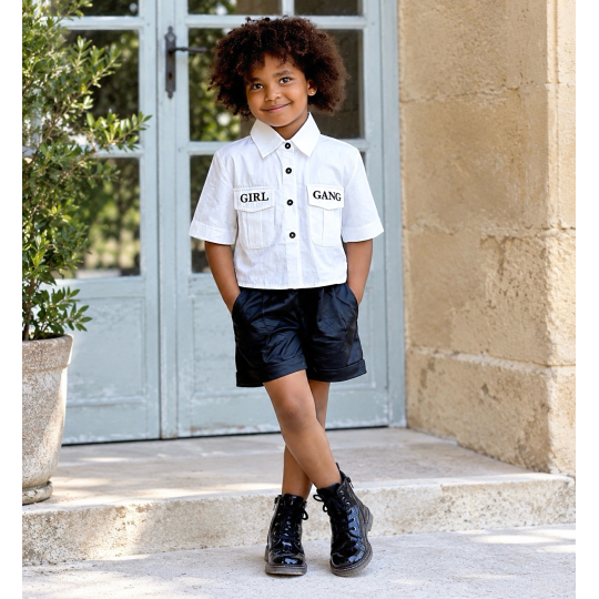 Chemise Girl Gang brodée