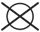 Symbole nettoyage à sec interdit