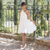 Robe courte en mousseline Marylou