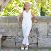 Pantalon blanc cérémonie