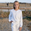 Blouson cérémonie en satin