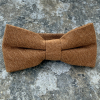 Noeud papillon marron bronze