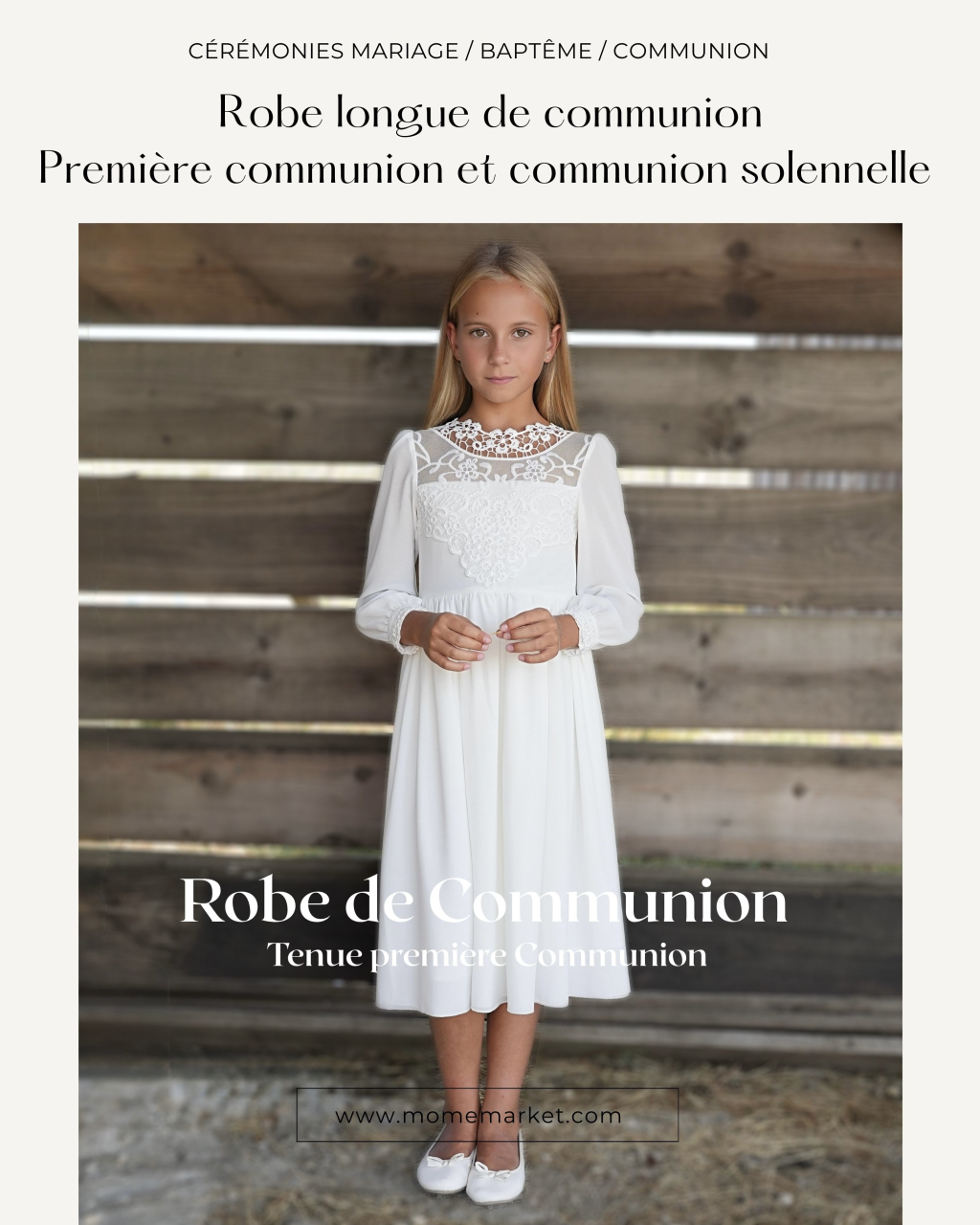 Première communion : quelles différences entre la tenue de communion et la tenue de mariage ?