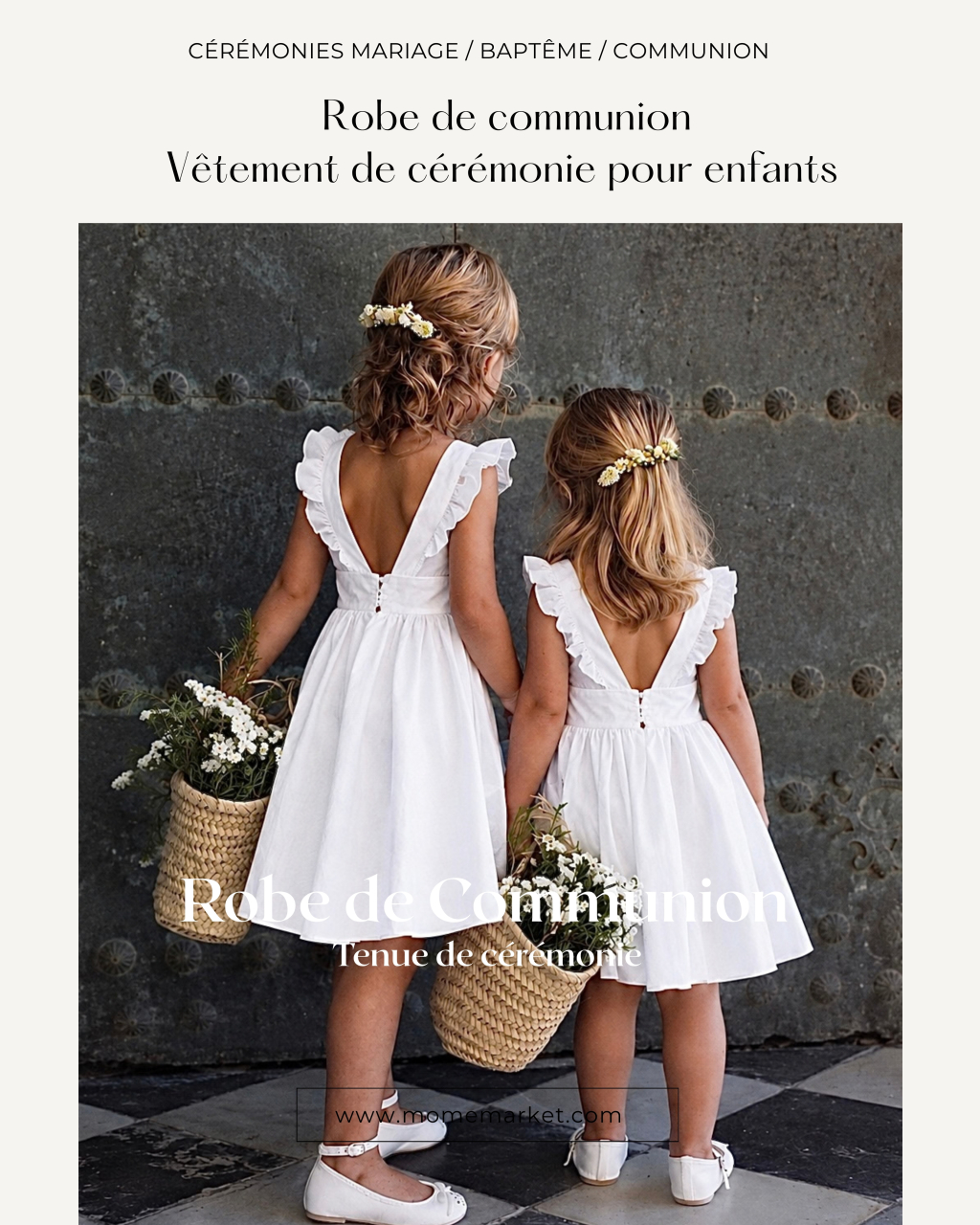 Communion 2027 : quelle robe de communion choisir pour une fille ?