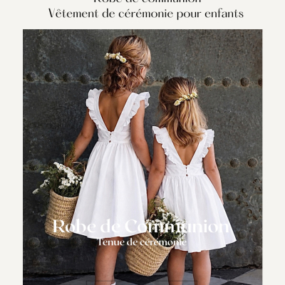 Communion 2027 : quelle robe de communion choisir pour une fille ?